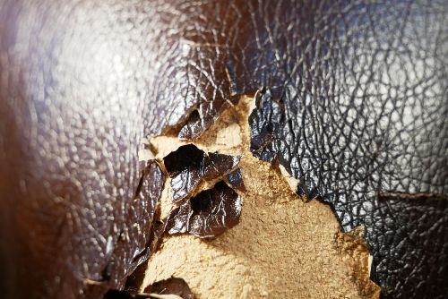 Faux leather furniture peeling