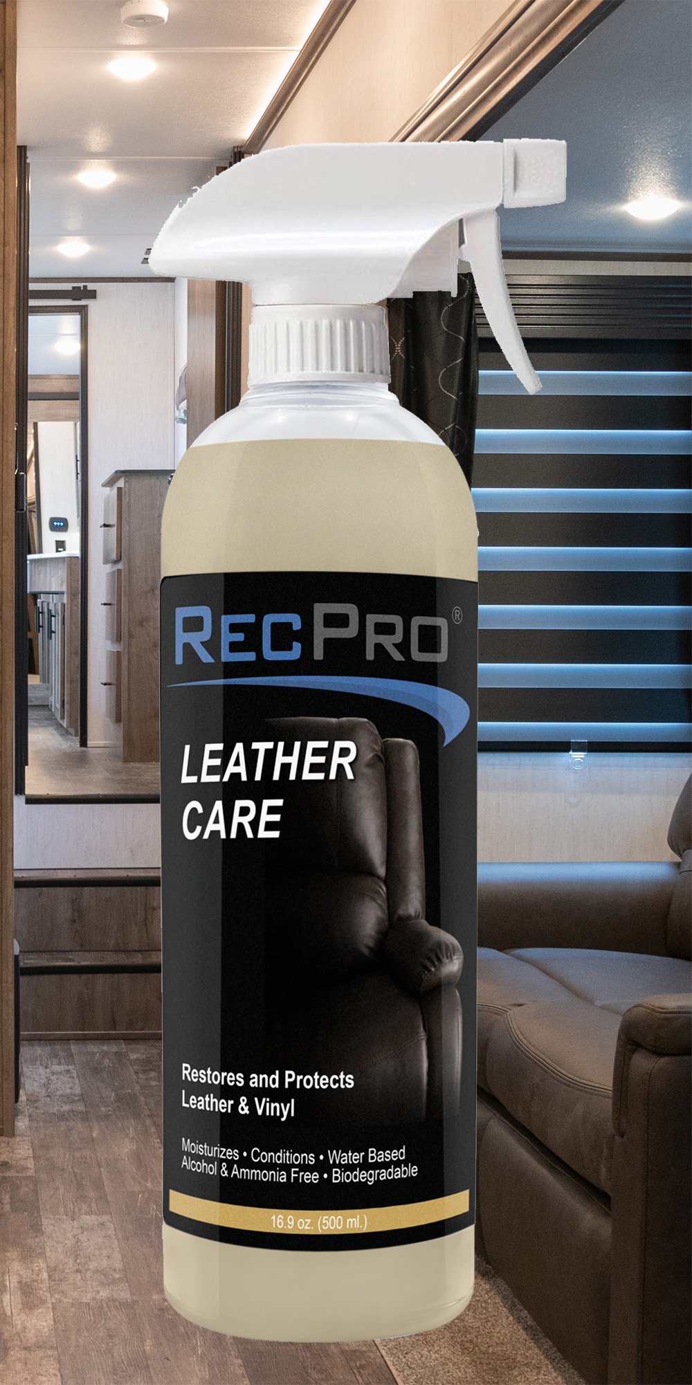 recpro rv leather care conditioner and protectant
